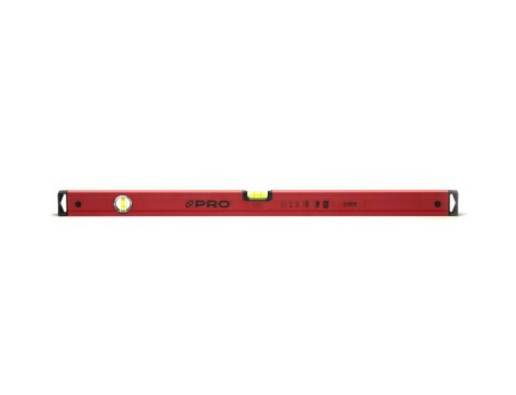 PRO POZIOMNICA CZERWONA 2-MAGNESY 100cm