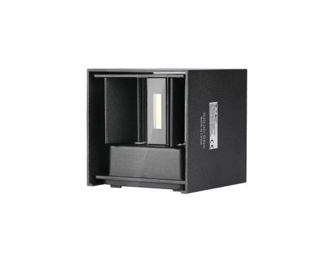 Oprawa elewacyjna LED 5W 700lm 4000K IP65 Kwadrat Czarna 217087