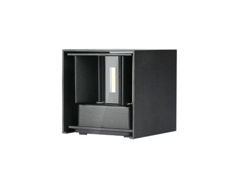 Oprawa elewacyjna LED 11W 1360lm 4000K IP65 Kwadrat Czarny 218530