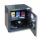 METALKAS SEJF MEBLOWO-GABINETOWY  160x250x180mm, ZAMEK NA KLUCZ / GRAFIT