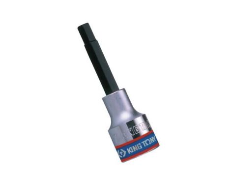 KING TONY NASADKA DŁUGA 1/2" Z KOŃCÓWKĄ HEX  5 x 80mm