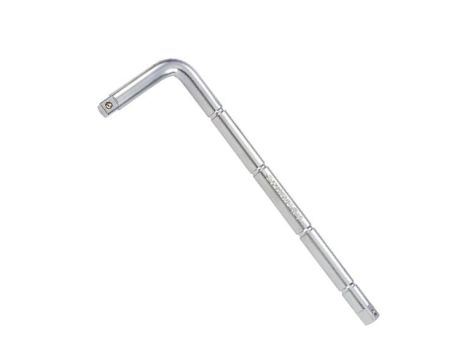KING TONY POKRĘTŁO 1/2" TYP "L" 105° 315mm, UCHWYT DO PRZEDŁUŻKI 4121 CHROM