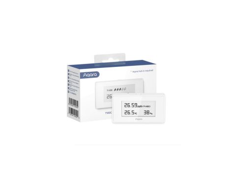 Czujnik jakości powietrza Biały, AAQS-S01 Aqara TVOC Air Quality Monitor