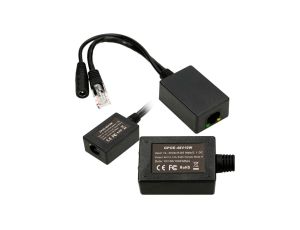 Inwerter PoE Wejście 1x 1000Mb/s RJ45/Jack 10-30V, Wyjście 48V Extralink 1 Portowy