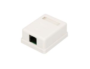 Gniazdo natynkowe 1x RJ45 KAT5E UTP Extralink