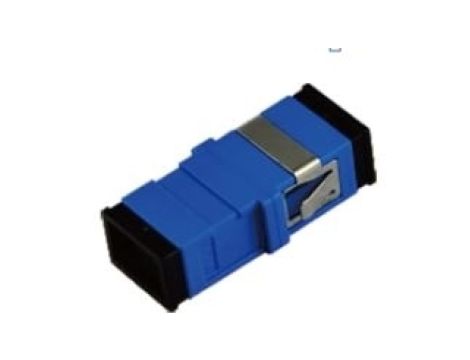 Extralink SC/UPC Adapter Jednomodowy, Simplex, bez kołnierza, niebieski