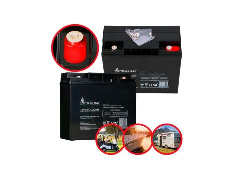 Akumulator VRLA AGM 12V 18Ah (żywotność 3-5 lat) EX.6334