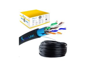 Kabel sieciowy skrętka 305M Extralink CAT5E FTP (F/UTP) V2 Zewnętrzny