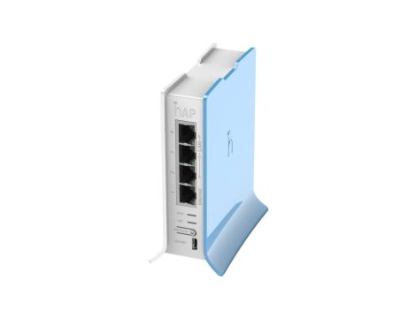 Router WiFi RB941-2nD-TC, 2,4GHz, 4x RJ45 100Mb/s MikroTik hAP lite tower