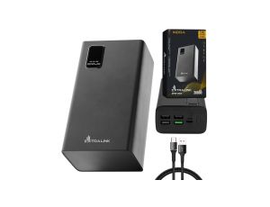 Powerbank Power bank, Fast Charging, USB-C Extralink EPB-069 30000mAh Czarny