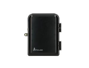 Puszka światłowodowa 16 spawów, czarna Extralink Eliza