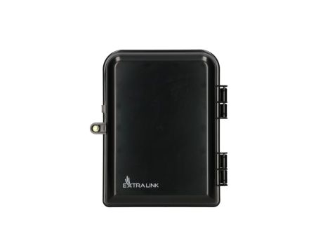 Puszka światłowodowa 16 spawów, czarna Extralink Eliza