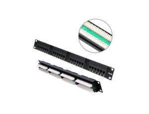 Patchpanel 24 porty Extralink CAT5E UTP