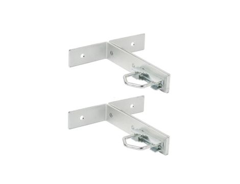 Uchwyt masztu 200mm, z cybantami M8, stal, ocynk Extralink KK200