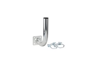 Uchwyt balkonowy 200mm, z cybantami M8, stal, ocynk Extralink L200