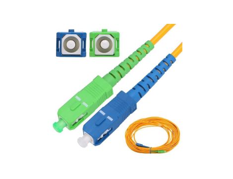 Patchcord Jednomodowy, Simplex, 3mm, 30m Extralink SC/UPC-SC/APC