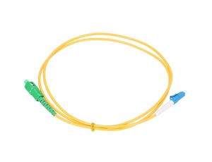 Patchcord Jednomodowy, Simplex, G657A, 3mm, 1m Extralink SC/APC-LC/UPC