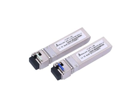 Moduł SFP+ WDM 10Gbps 1270/1330nm, single mode, 20km, LC, DOM, para Extralink SFP+ 10G