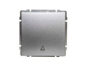 KOS66 Przycisk /dzwonek/ aluminium 664014