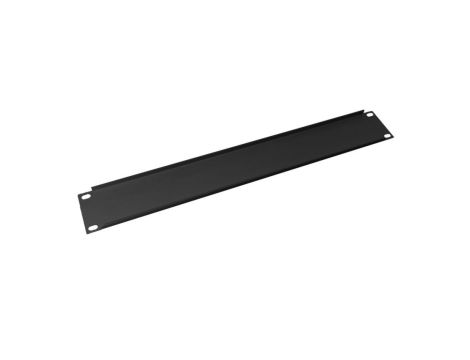 Zaślepka 19 1U metalowa, czarna SA-Z-19-1U-C