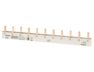 Szyna łączeniowa 3P 10mm2 sztyftowa 11 modułowa (dla RCCV 3+N z lewej strony) pełna izolacja 5ST3667