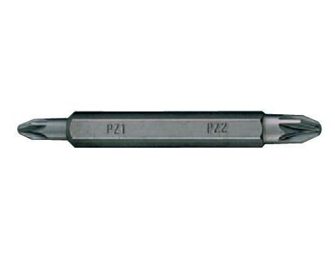 KING TONY KOŃCÓWKA 1/4" PZ1-PZ2x 60mm