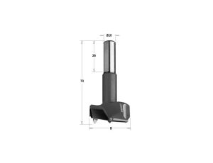 CMT WIERTŁO PUSZKOWE 35x70