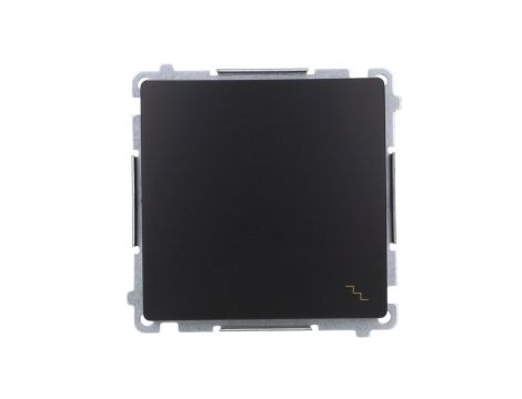 Simon Basic Łącznik schodowy (moduł) 16AX, 250V, zaciski śrubowe czarny BMW6A.01/49