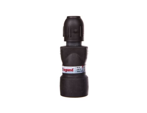 HELMO Gniazdo przenośne gumowe 2P+Z 16A IP44 /z sygnalizacją/ 50113