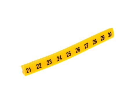 Oznacznik do złączek EZ-6/21-30 żółty R34RR-02050102700 /100szt./