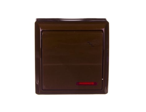 BIS Łącznik schodowy z podświetleniem brązowy ŁN-3BS/24