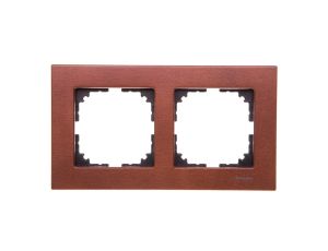 Merten M-Elegance Ramka podwójna drewno wiśniowy MTN4052-3472