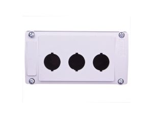 Obudowa kasety 3-otworowa 22mm szara IP66 024203