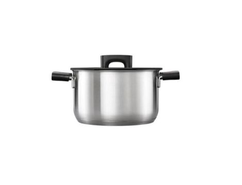 FISKARS GARNEK Z POKRYWKĄ 3,5L  HARD FACE STEEL
