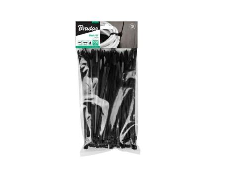 OPASKA PLASTIK CZARNA  4,8x050/100szt