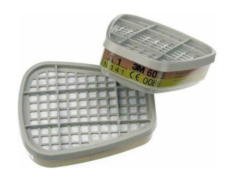 3M FILTR PRZECIW GAZOM I OPAROM /2szt. + FORMALDEHYD 3M6075  A1