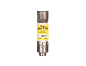 Wkładka bezpiecznikowa cylindryczna 10x38mm 30A 600V AC/300V DC, zwłoczna, klasa CC LP-CC-30 /10szt./