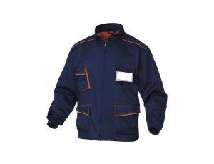 Bluza PANOSTYLE z poliestru (65) bawełny (35) 235 g/m2 kolor granatowo-pomarańczowy rozmiar S CORP M6VESBMPT