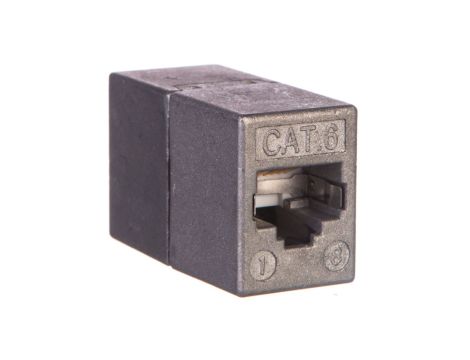 Adapter (przelotka) RJ45/RJ45 kat.6 ekranowany 93963