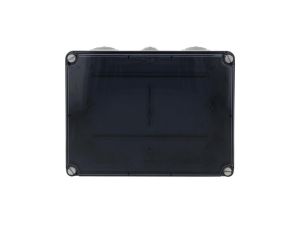 Puszka natynkowa LIGHT 245x185x95 10 dławnic transparentna EVT-231