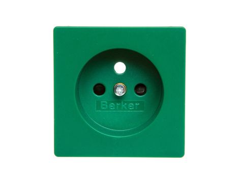 Q.1/Q.3/Q.7 Płytka czołowa gniazda z/u zielony aksamit 3965766013