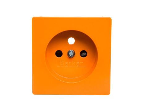 Q.1/Q.3/Q.7 Płytka czołowa gniazda z/u pomaranczowy aksamit 3965766014