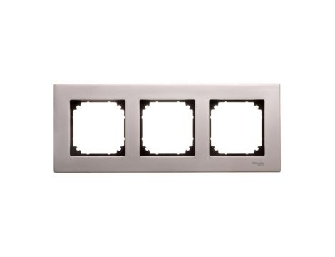 Merten M-Elegance Ramka potrójna metalowa tytan MTN403305