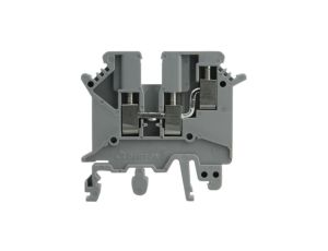 Złączka szynowa szara śrubowa 4mm2 3-przewodowa 1P UL 3466