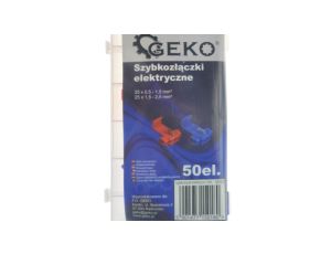 Szybkozłączki elektryczne zestaw 50 elementów 0.5-1.5 1.5-2.5 0180