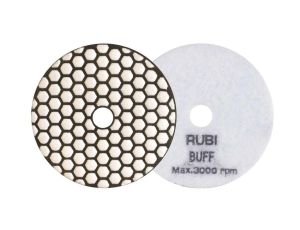 RUBI NAKŁADKA POLERSKA 100mm POŁYSKDO NABŁYSZCZANIA NA SUCHO