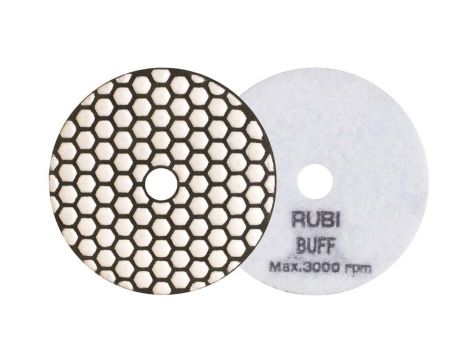 RUBI NAKŁADKA POLERSKA 100mm POŁYSKDO NABŁYSZCZANIA NA SUCHO