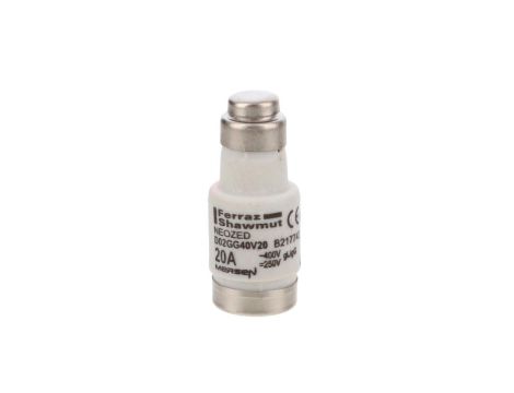 Wkładka bezpiecznikowa D02 gG 400VAC /250VDC 20A B217742