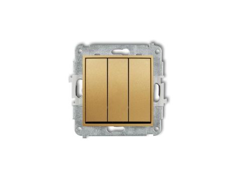 ICON Mechanizm łącznika potrójnego złoty 29IWP-7