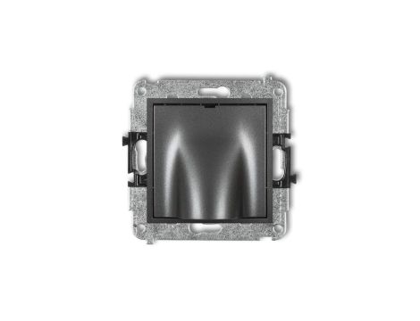 ICON Mechanizm wypustu kablowego grafitowy 11IWPK